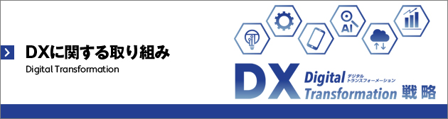 DXに関する取り組み　Digital Transformation